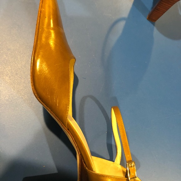 J. Crew Leather Heels with ankle strap, Size 8 - Picture 4 of 7